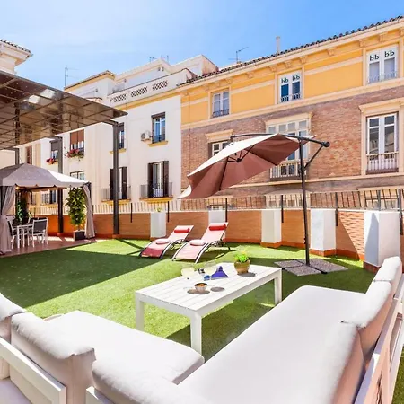 Gran Terraza Con Vistas A Calle Larios Malaga Zewnętrze zdjęcie